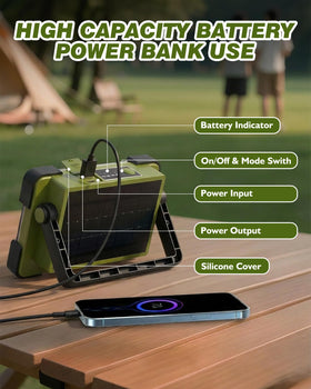 DANCINGBOAR 120W waterproof and dust resistant design for outdoor work