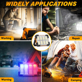 DANCINGBOAR IP66 rating protects against rain and dust during outdoor use.