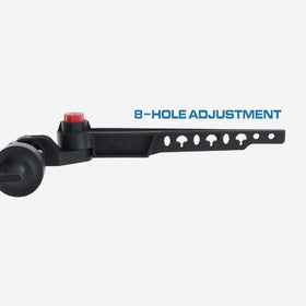 Danco 12052 matte-black lever close-up highlights durable finish for daily use.