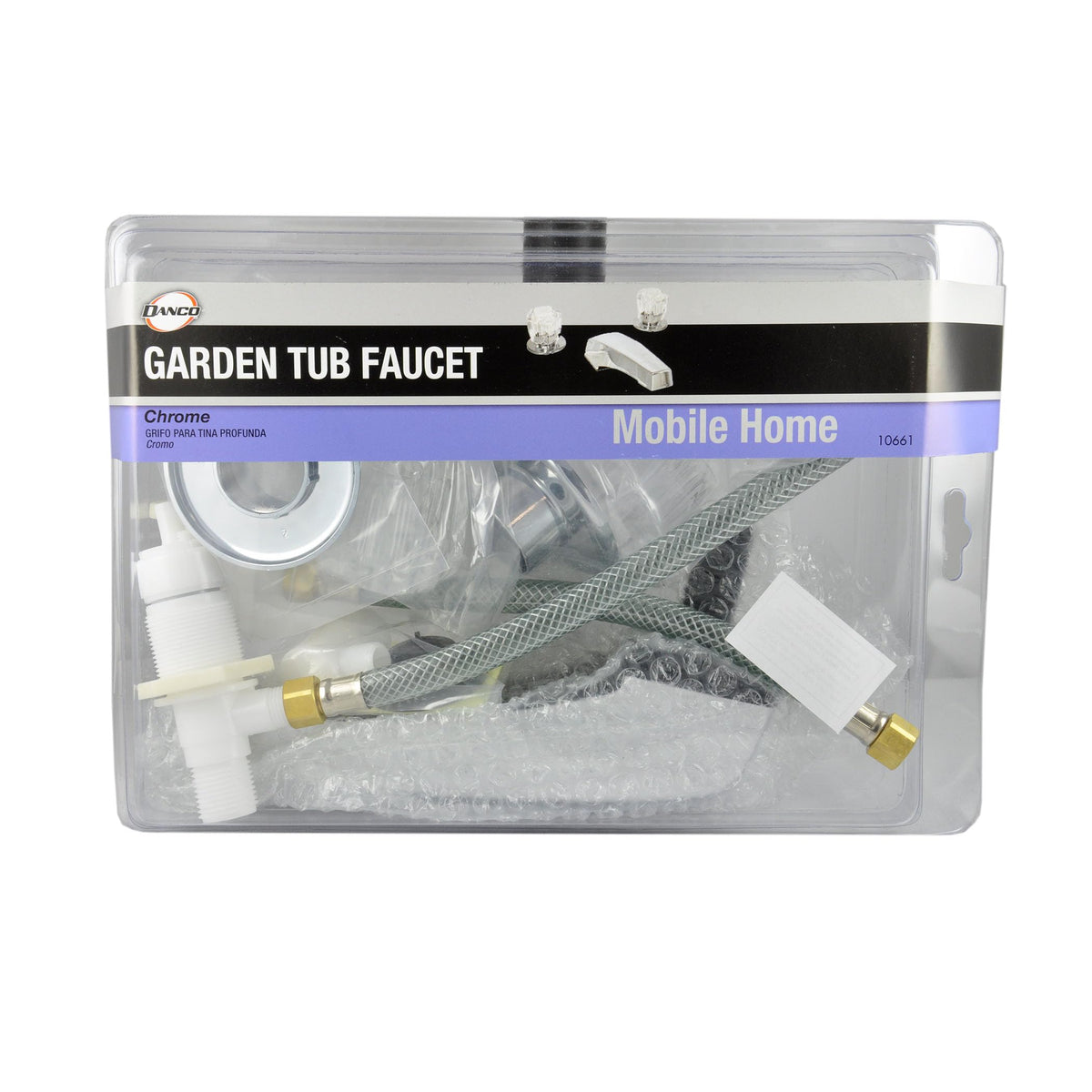 DANCO 2.5 GPM flow shown providing steady water delivery for daily tasks.