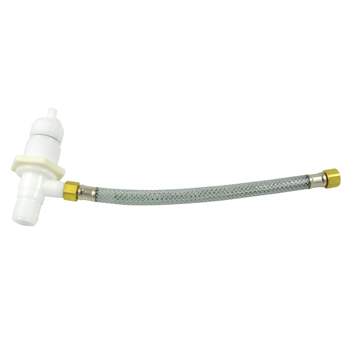 DANCO 3-hole mount shown on durable plastic construction for reliable daily use.