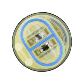Danco brass antique brass cartridge replacement packaging highlights compatibility and reliability.
