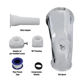 DIY-friendly kit reduces the need for a plumber.