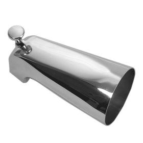Danco tub spout with front diverter in chrome for a sleek bathroom upgrade.
