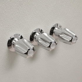Danco brass stems close-up showing durable construction.