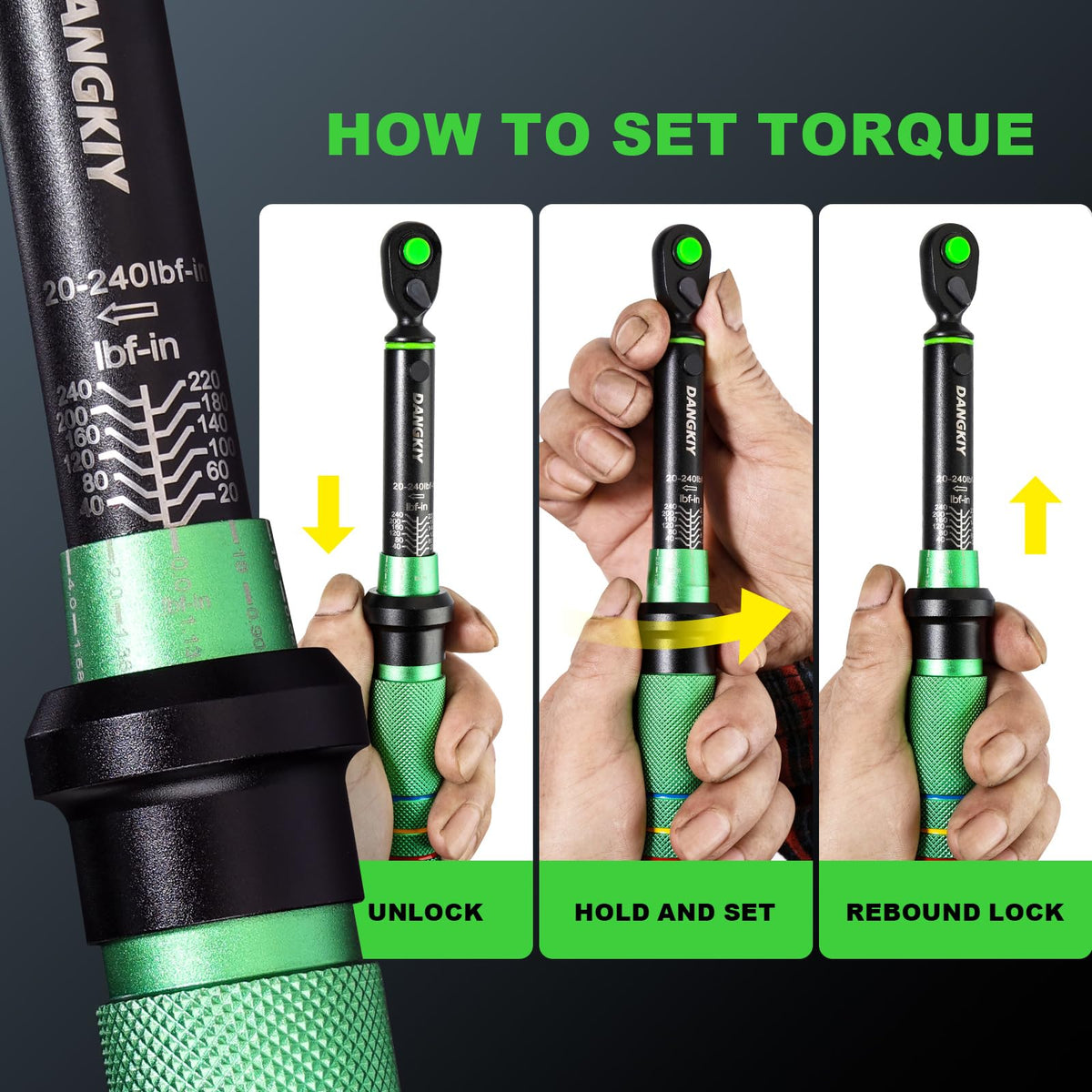 DANGKIY 72-tooth gears deliver smooth, precise torque feedback