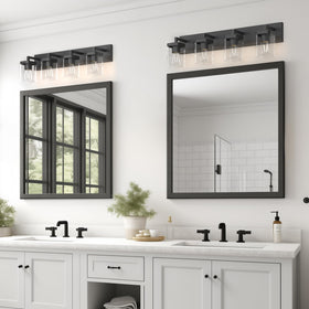 Danshinro wall mount vanity fixture installable up or down for flexible design
