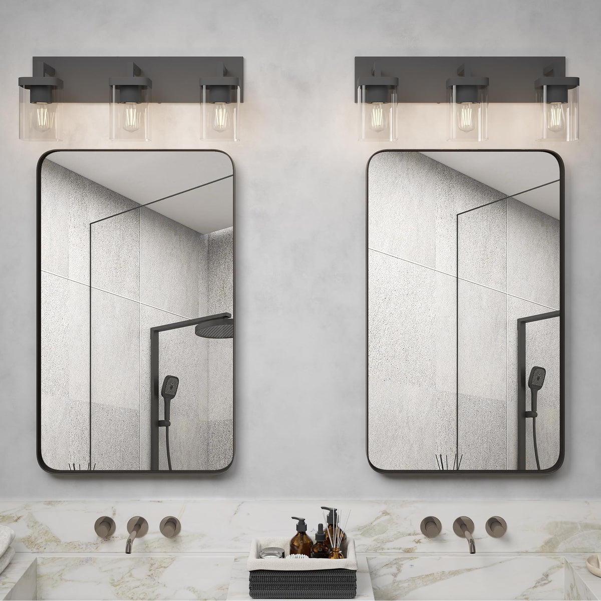 Danshinro installation options allow upward or downward mounting for flexible styling.