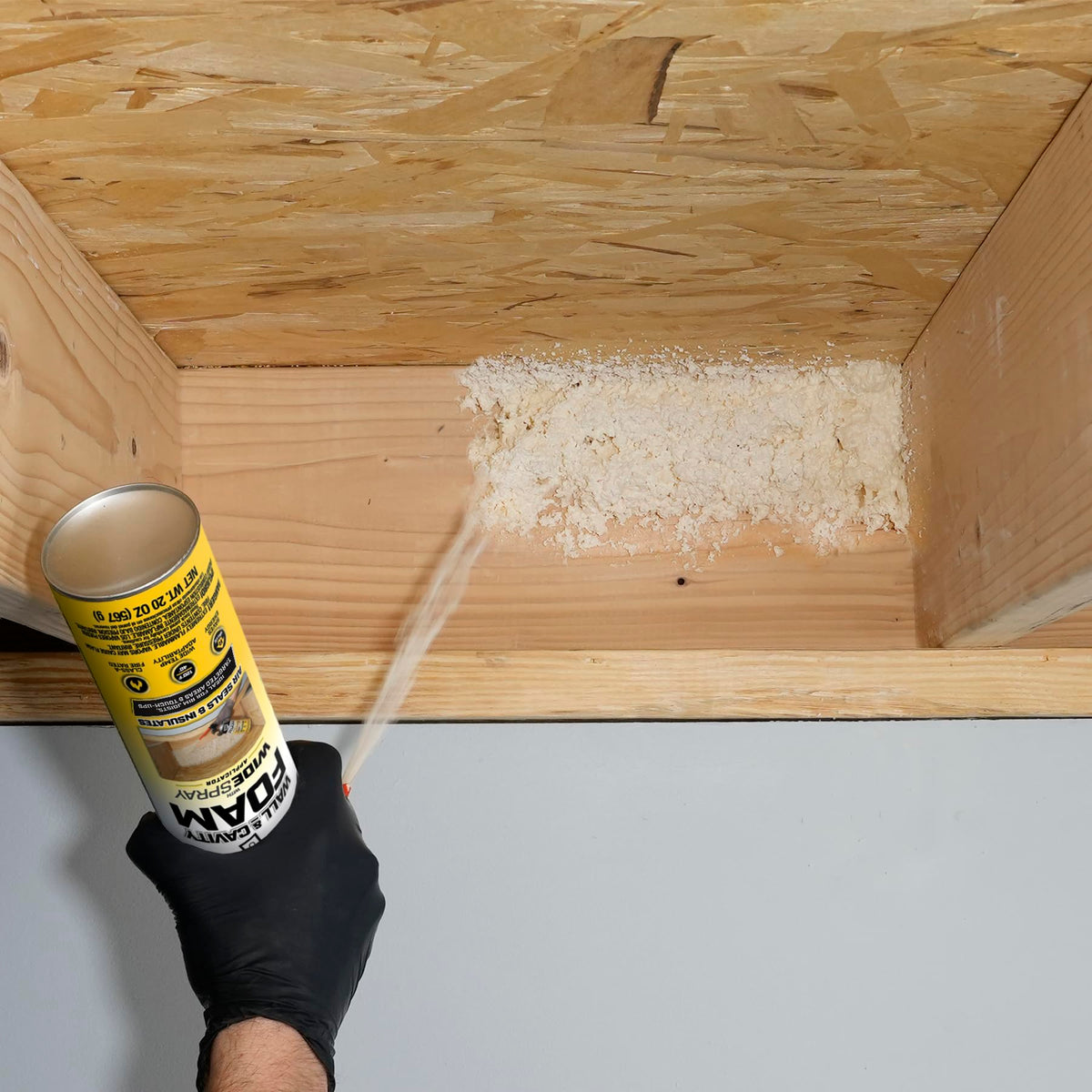 DAP foam offers energy-saving potential for basements and attics.