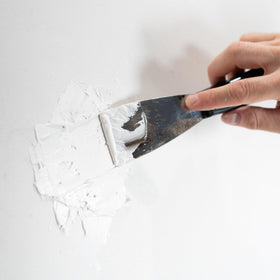 DAP Patching Plaster sands easily to a paint-ready finish