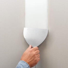 Interior patching and texture work with DAP joint compound