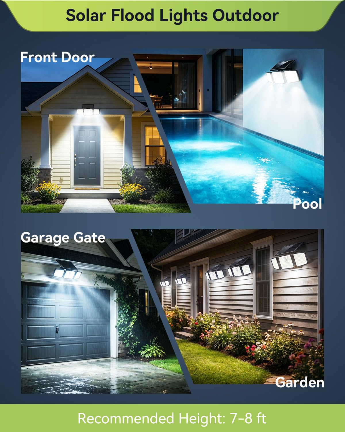 Daphino 40 ft PIR motion sensor detects activity across a wide area
