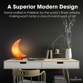 d'aplomb 15-watt bulb included ensures safe, energy-efficient illumination.