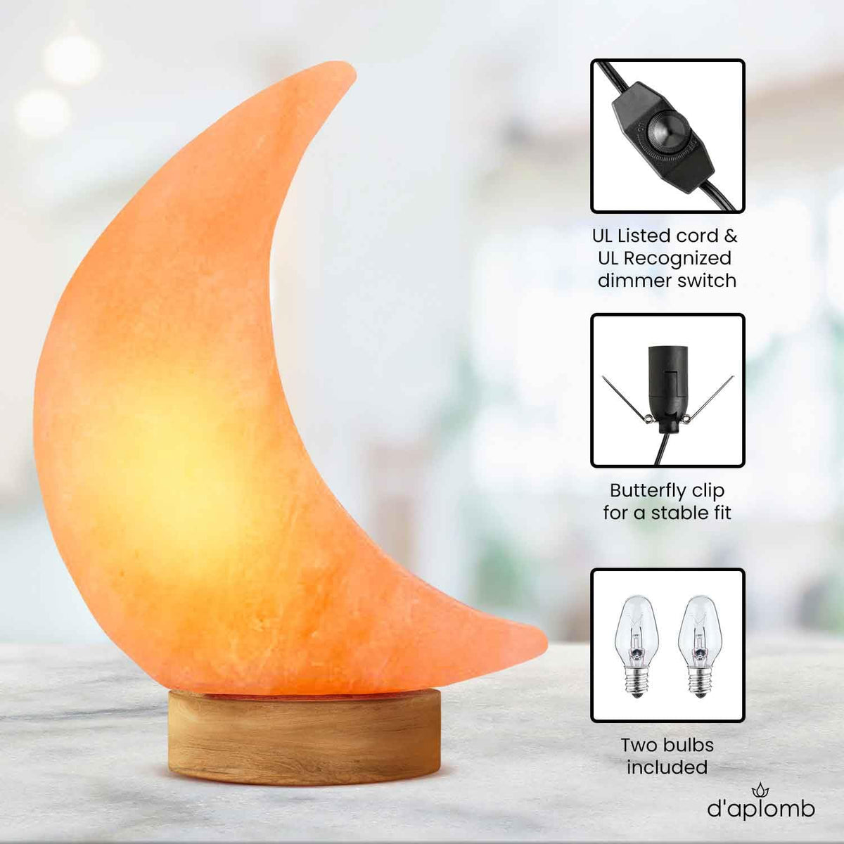 d'aplomb warm glow creates cozy spaces for bedrooms or desks.