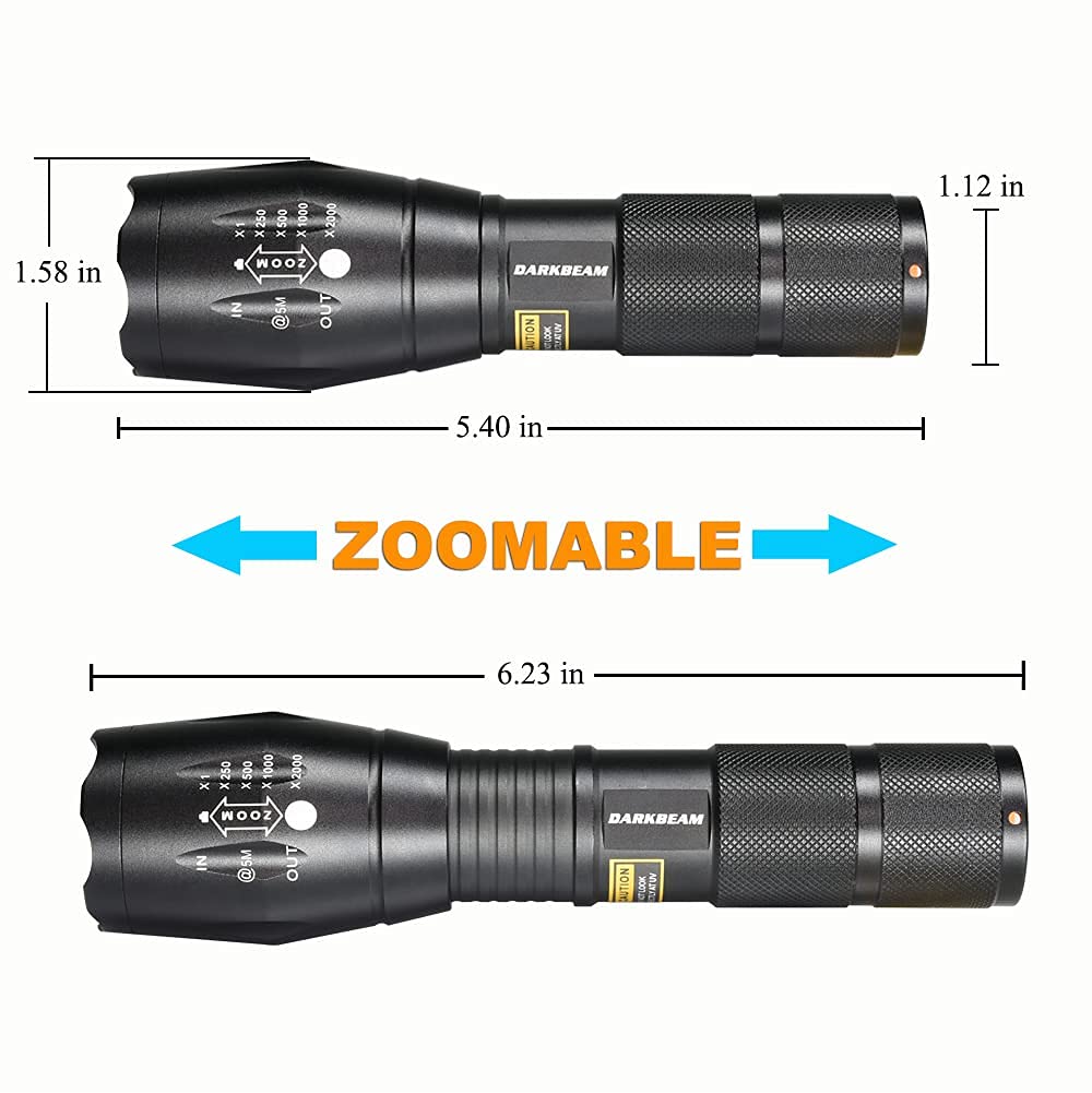 DARKBEAM A100 compact pocket-size design for quick checks anywhere.