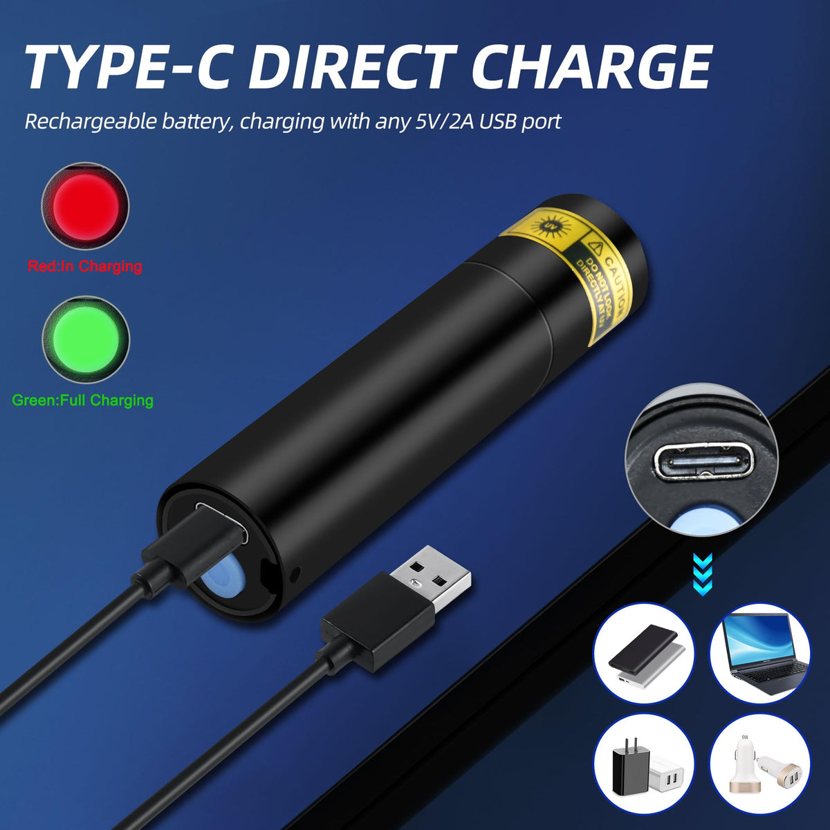 DARKBEAM black filter delivers purer 365nm UV light for inspections.