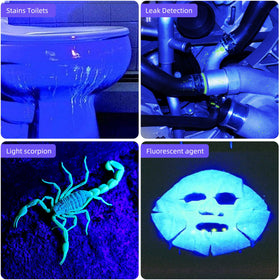 Darkbeam pocket blacklight easily fits in a bag for quick checks.