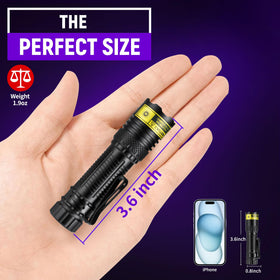 DARKDAWN IPX6 waterproof UV torch for rugged environments.