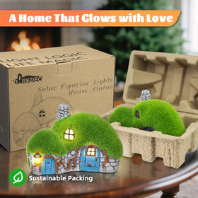 Darkdec entrance figurine light brightens doors and gates