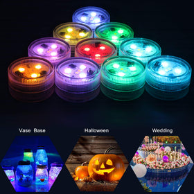 DarNio waterproof mini LED light with battery operation.