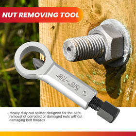 DASBET 14mm slot nut splitter handles mid-size corrosion with control.