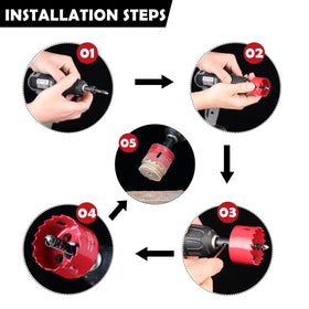 Dashap Suitable for wood, aluminum, thin metal, and plastic tasks.
