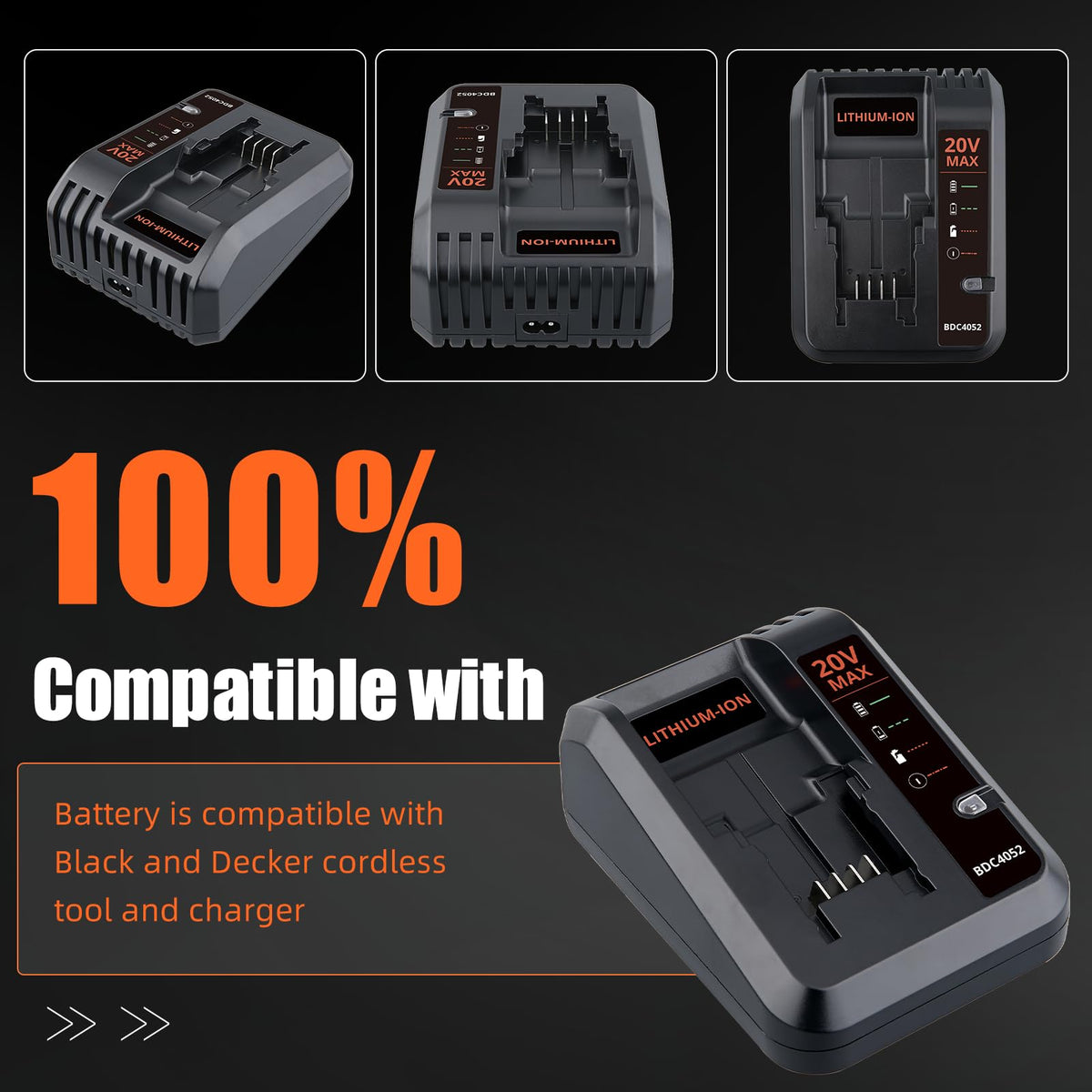 DASNITE CE and ROHS certified lithium battery for safe charging.