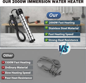 Dastminear LCD thermometer shows real-time temperature for safe heating.