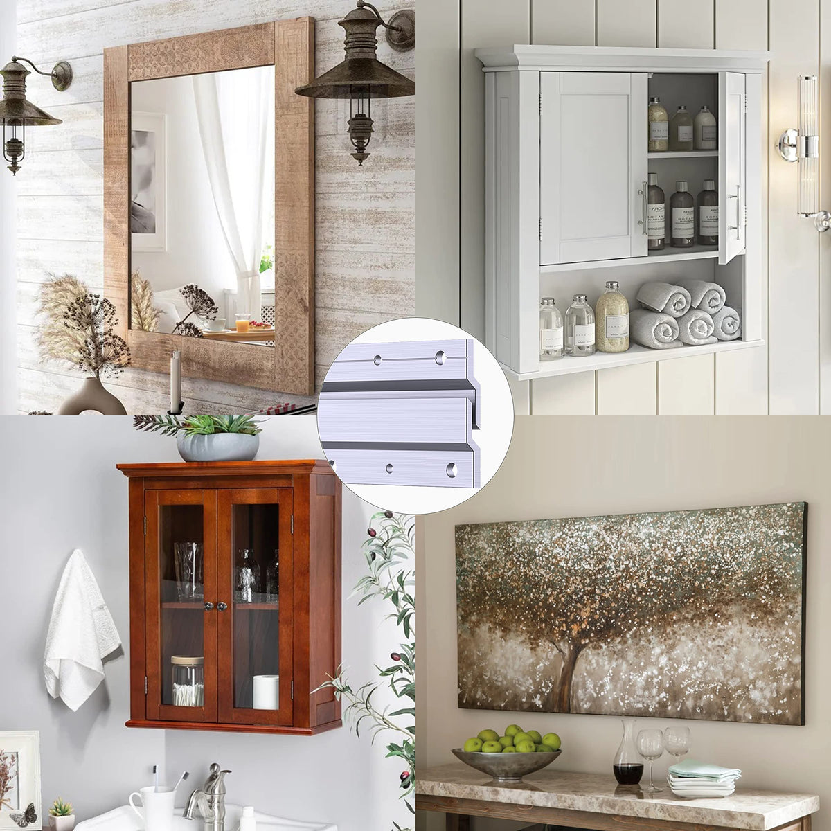 DaTools Headboard Mounting Hardware for wall-mounted furniture.