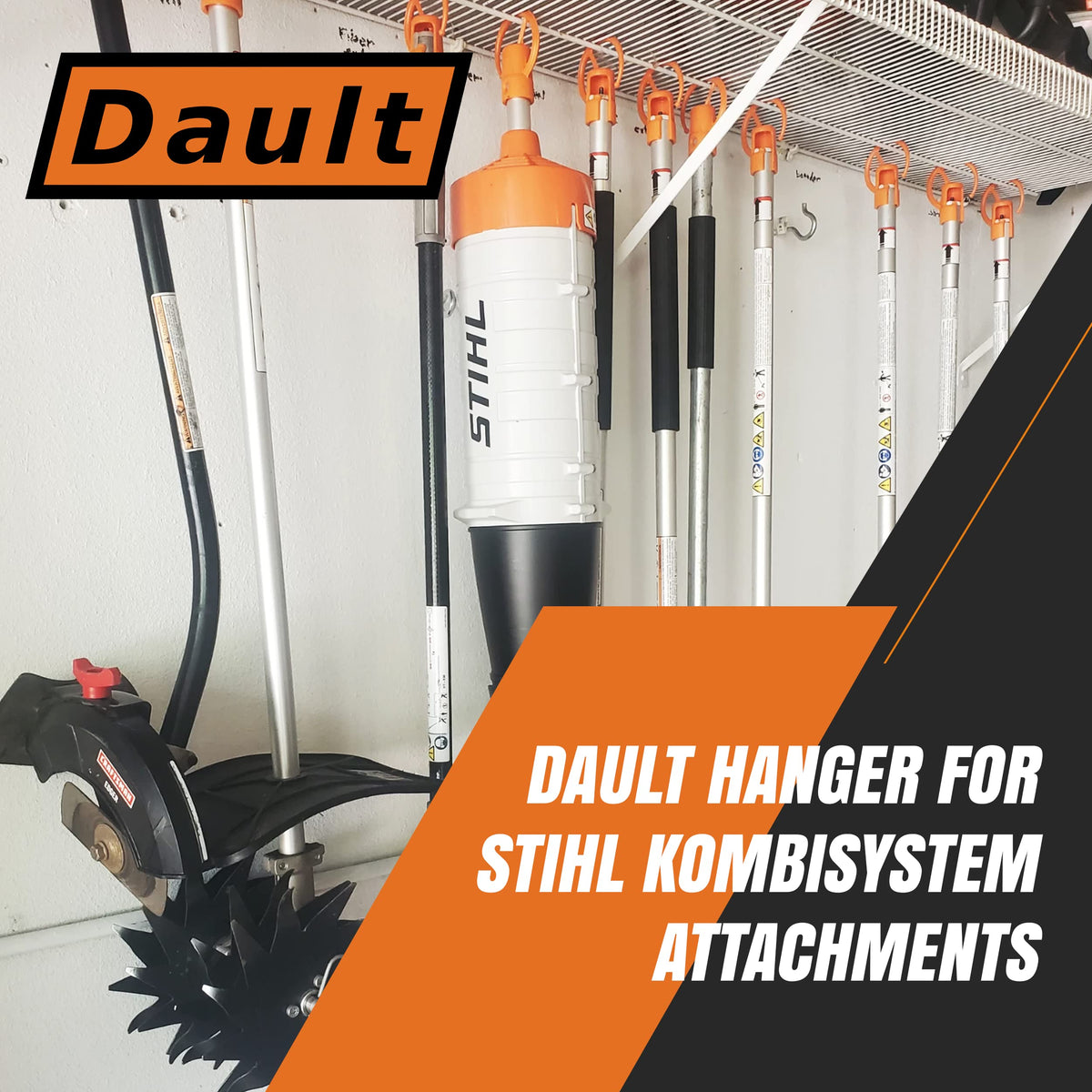 DAULT easy-access Stihl Kombi attachments for faster tasks