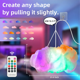 DAWELED fluffy cotton-like fibers deliver a plush cloud look