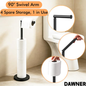 DAWNER multi-roll storage supports multiple rolls for households.