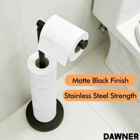 DAWNER rustproof stainless steel design resists moisture for long-lasting use.