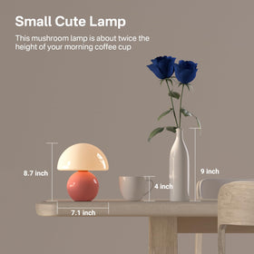Dawnwake cute night-light doubles as a modern desk lamp.