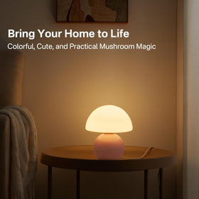 Dawnwake hand-blown bedside lamp showcases glass artistry for a unique decor statement.