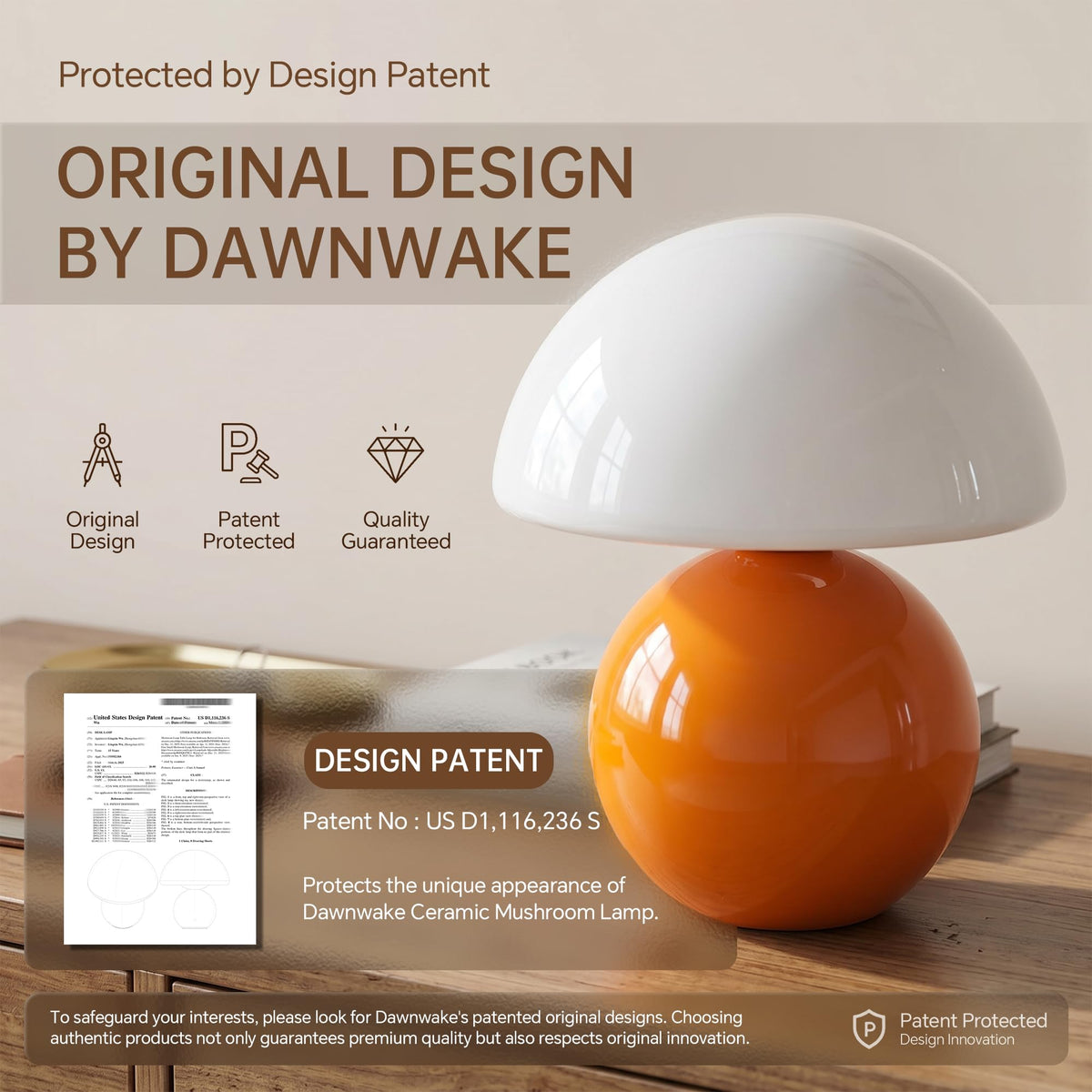 Dawnwake living room scene with warm ambient glow