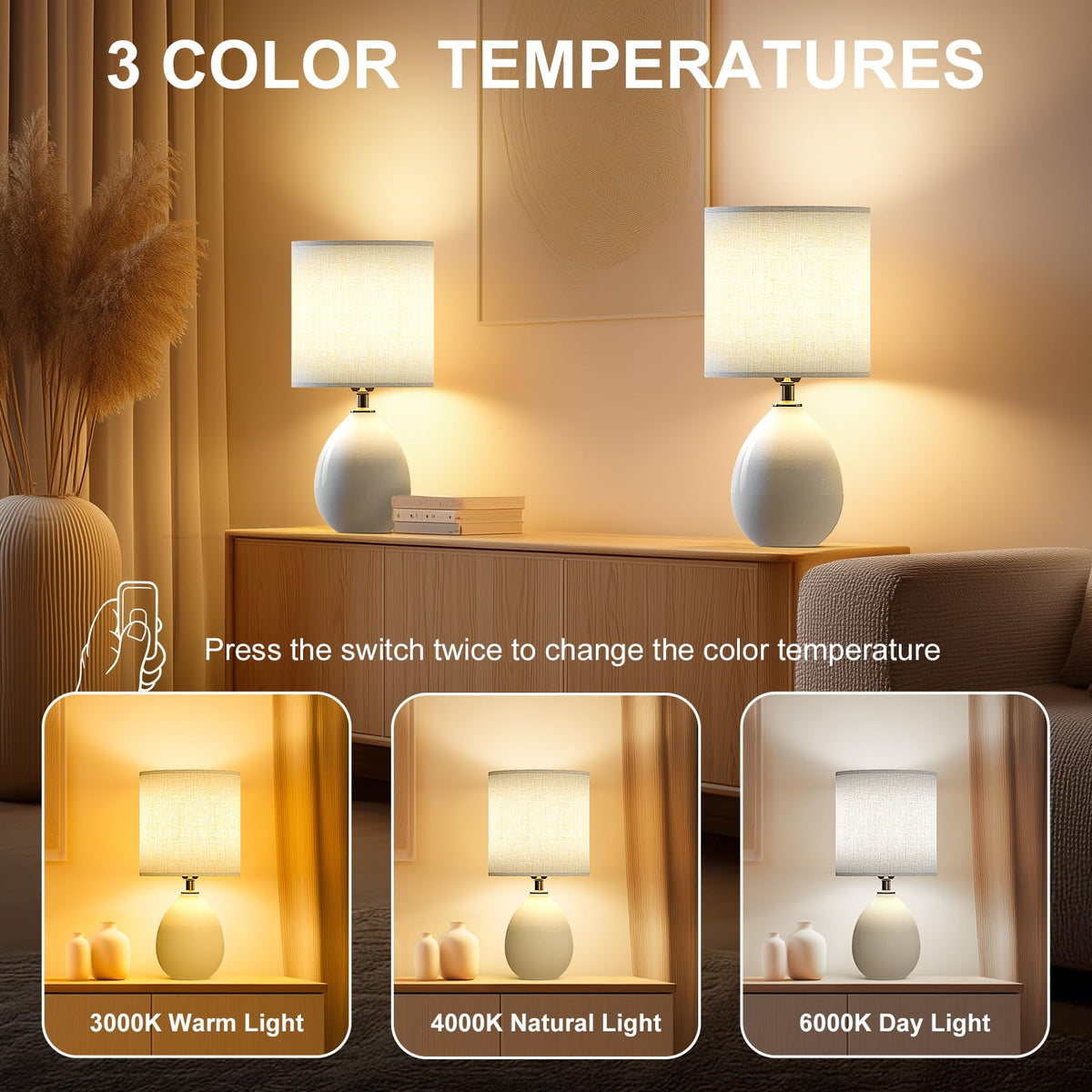 Dawnwake replaceable 7W LED bulb for efficient, easy upkeep.