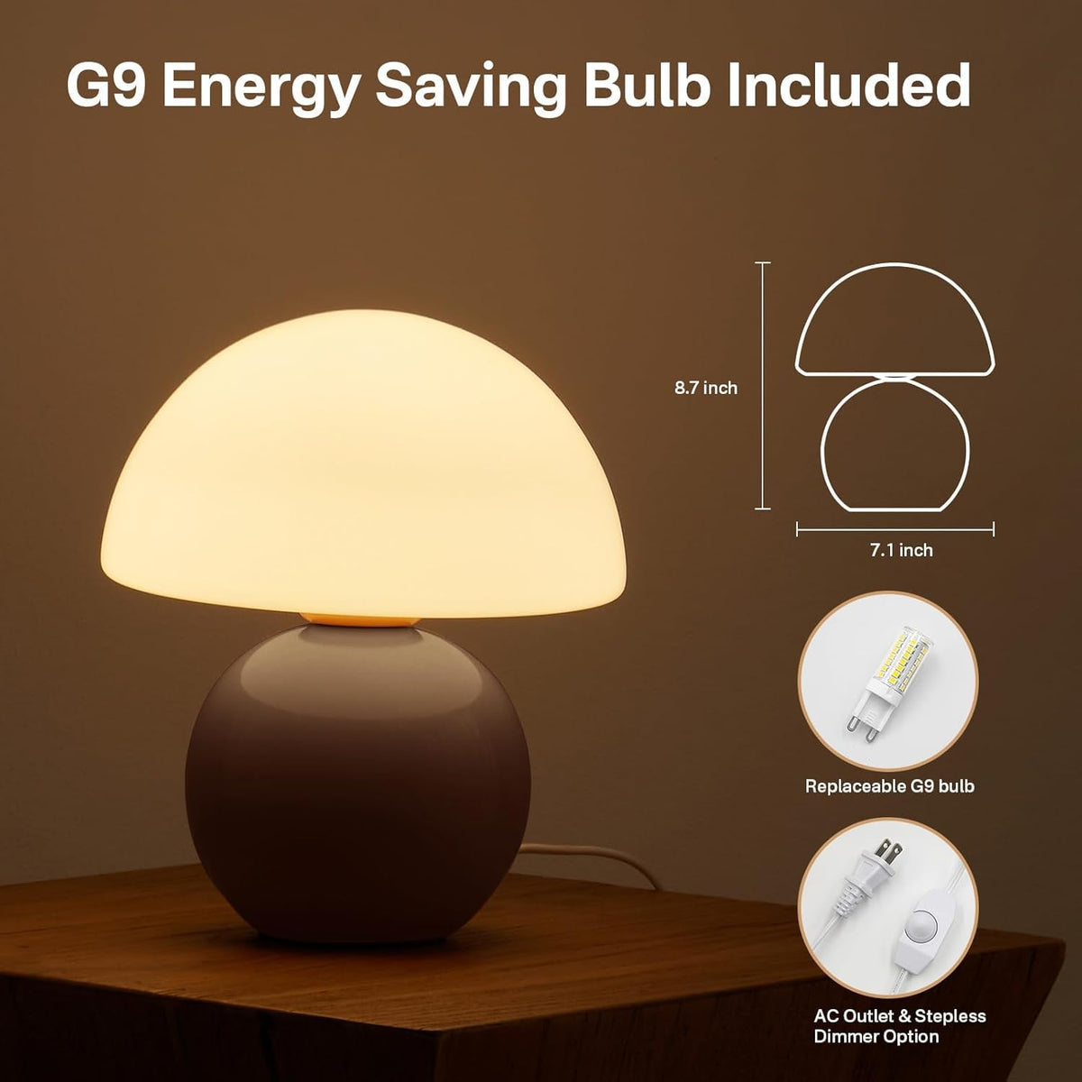Dawnwake soft ambient light creates a calm room atmosphere