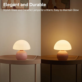 Dawnwake stepless dimmable lamp provides precise brightness for reading or relaxing.