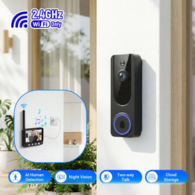 Daxadripo base station indoor display shows visitors clearly.