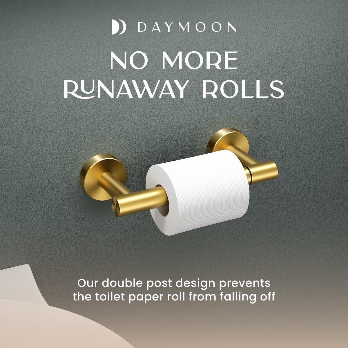 Day Moon Designs 1-pack holder for standard rolls, ready to install.