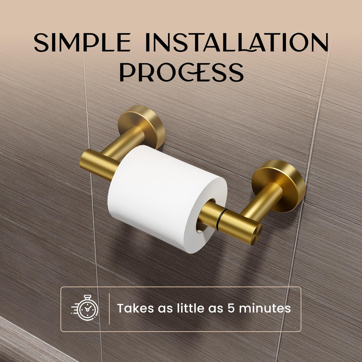 Day Moon Designs wall mount includes simple hardware for easy installation.