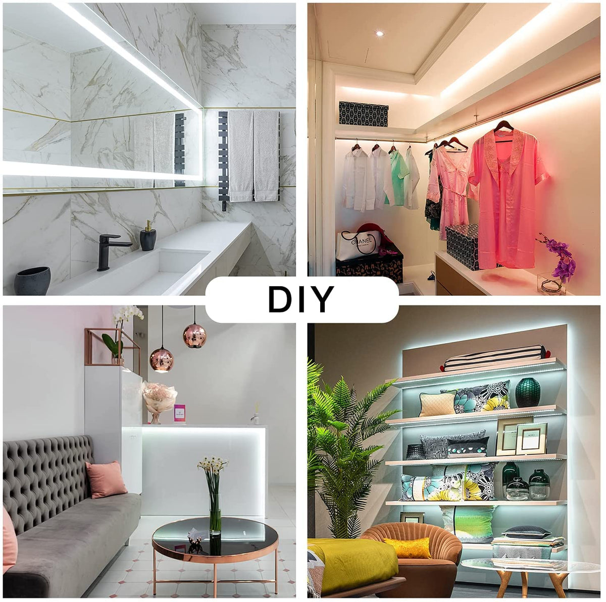 DAYBETTER 24V power LED strip suitable for indoor use