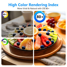 DAYBETTER A19 LED bulb offers eye-friendly, flicker-free illumination.