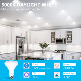 DAYBETTER BR30 bulb dimming test demonstrates smooth brightness control