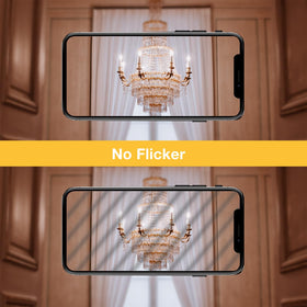 DAYBETTER dimmable bulbs in dining room setup show adjustable mood lighting