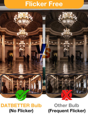 DAYBETTER dimmable LED bulb delivers smooth, flicker-free brightness changes