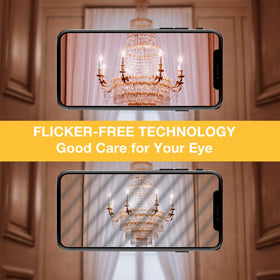 DAYBETTER wall sconce lighting with warm glow and flicker-free performance.