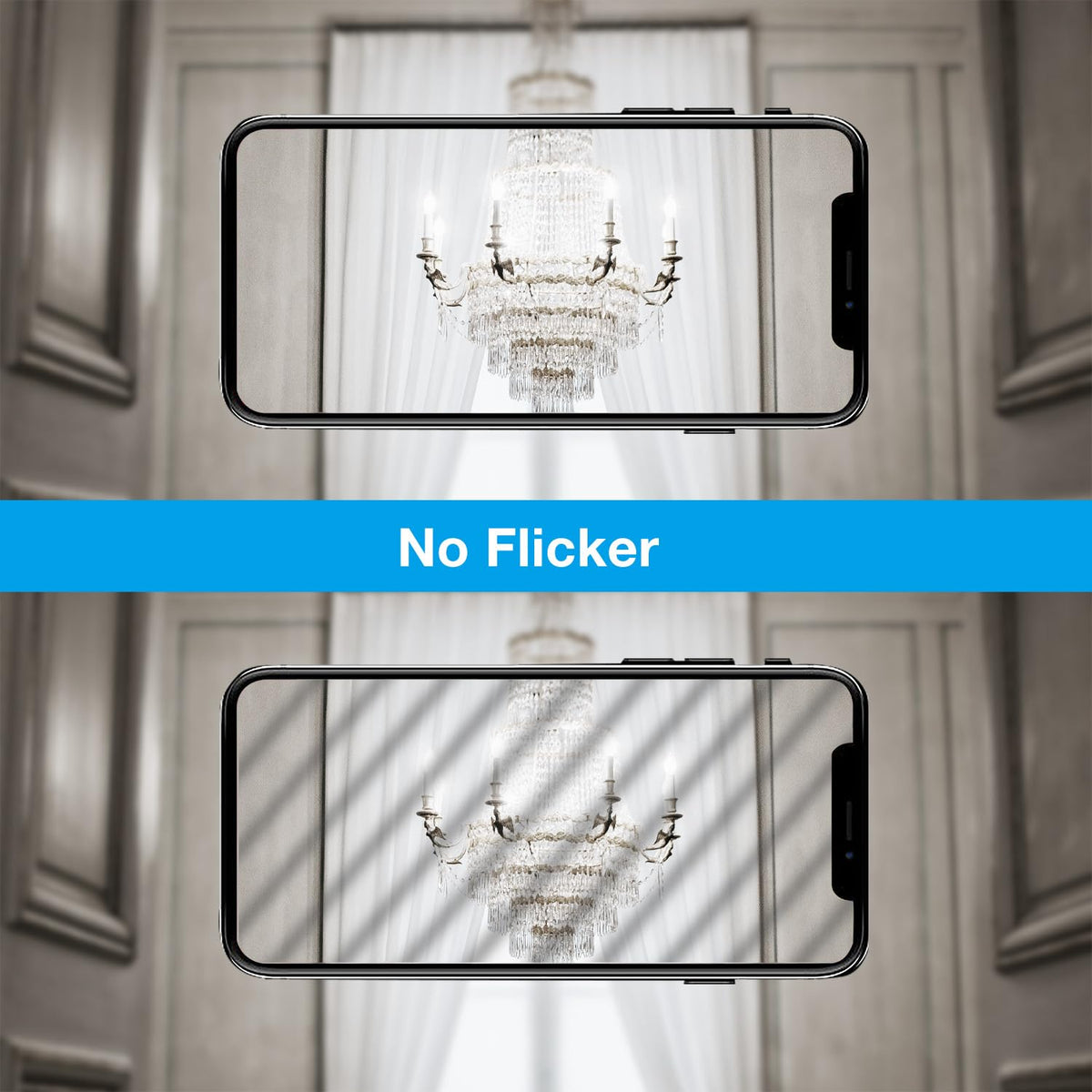 DAYBETTER eye-care bulb with 80+ CRI renders colors faithfully in rooms.