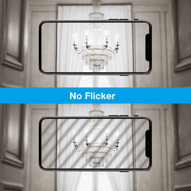 DAYBETTER eye-care bulb with 80+ CRI renders colors faithfully in rooms.